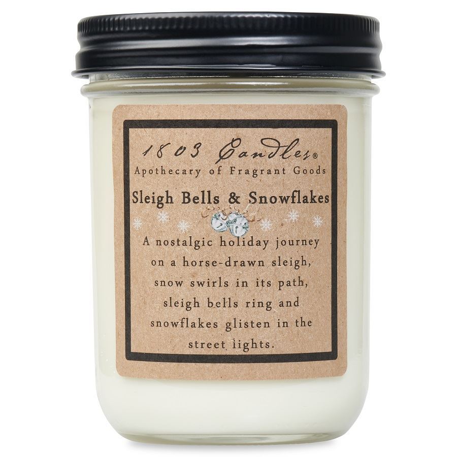 Original Sleighbells & Snowflakes Soy Candle