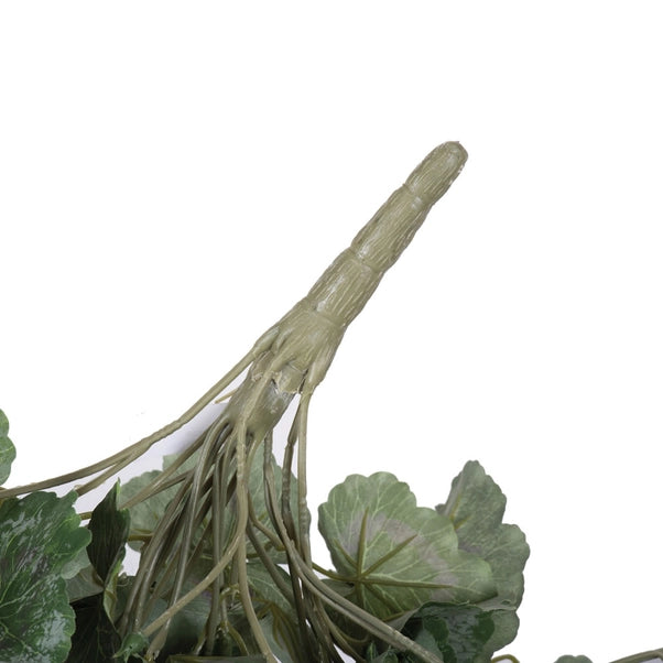 22" Geranium Hanging Bush-Red