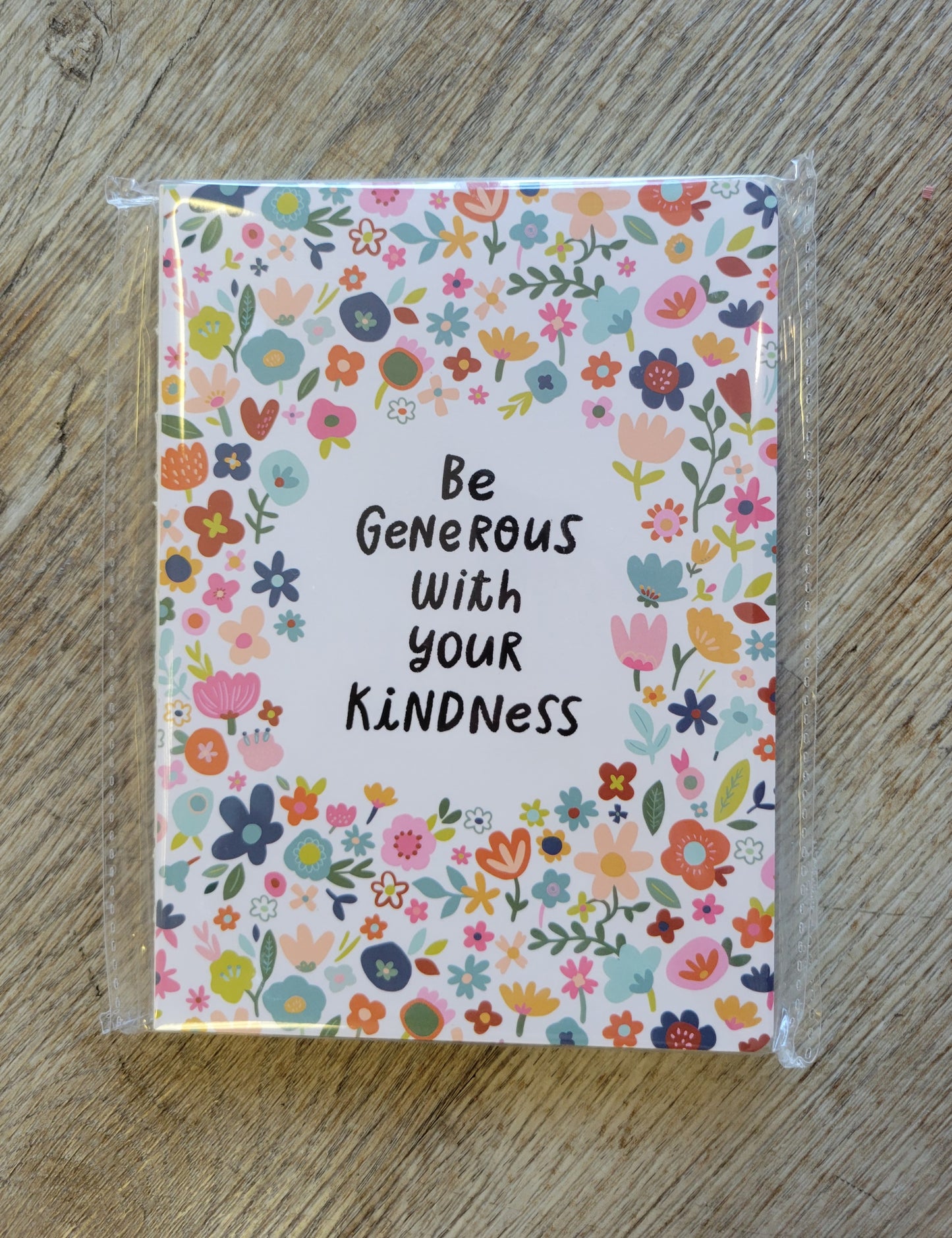 Be Generous Journal