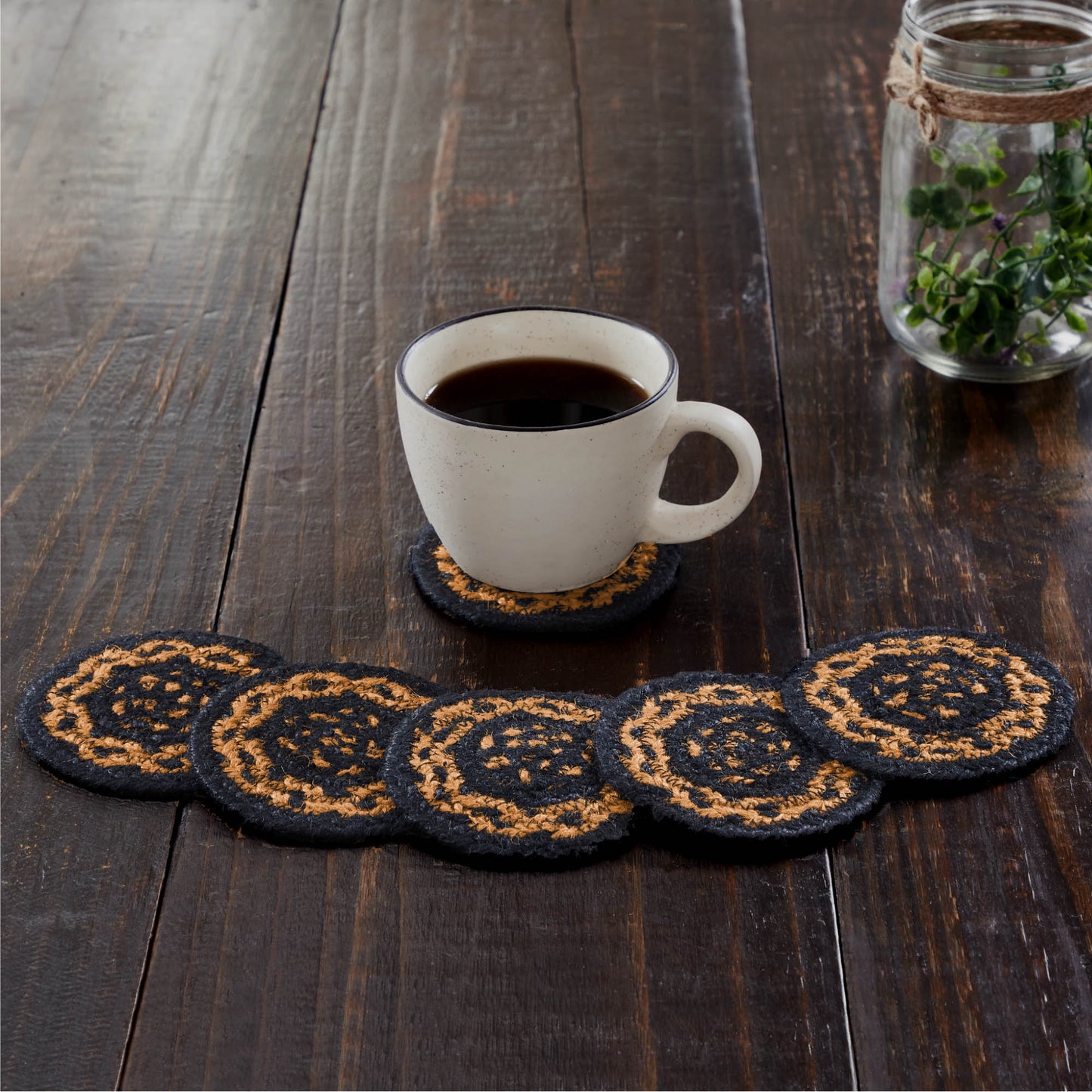 Black & Tan Coaster
