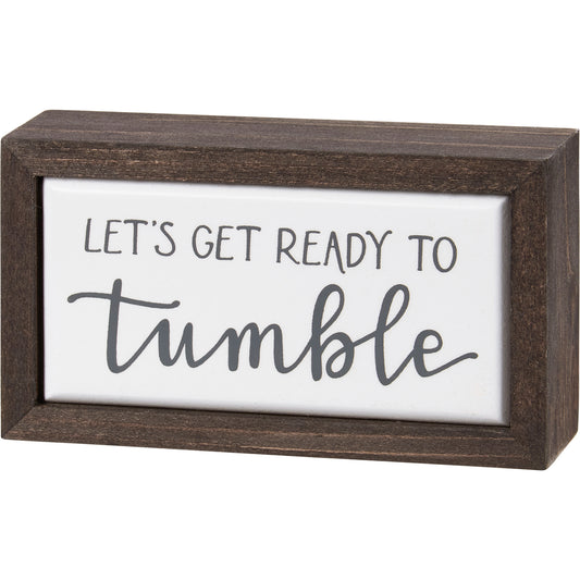 Box Sign Mini, Tumble