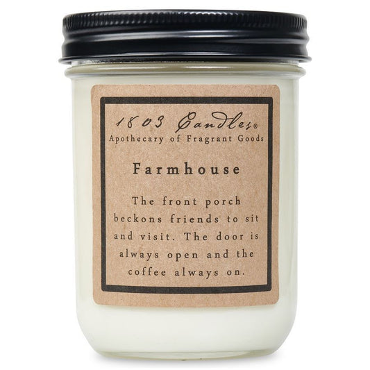 1803 Candle Jar, Farmhouse