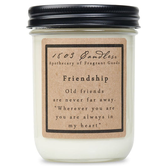1803 Candle Jar, Friendship