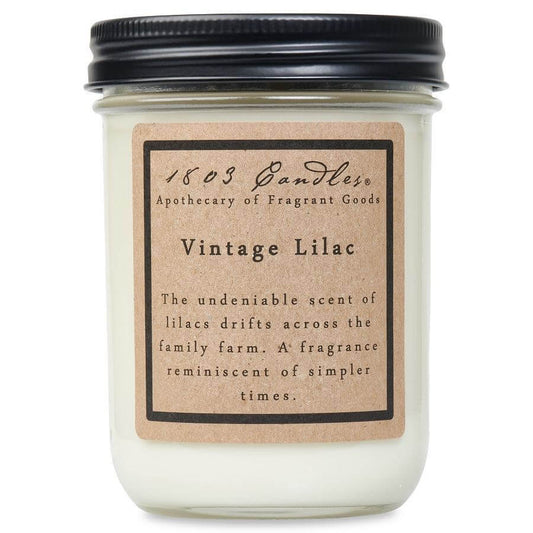 1803 Candle Jar Vintage Lilac