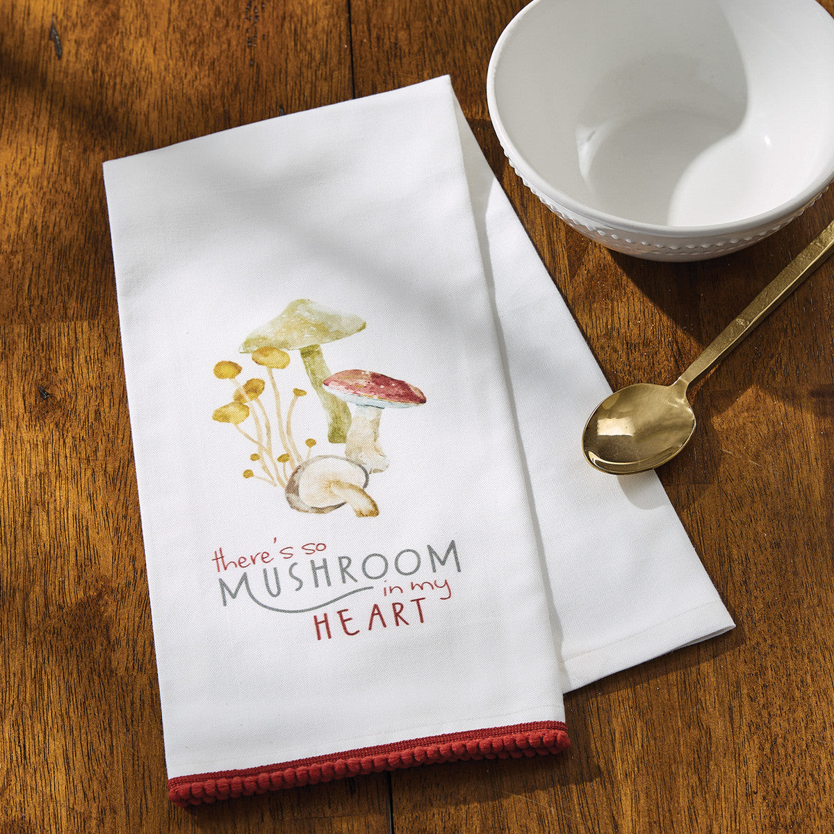 Dishtowel There's so Mushroom