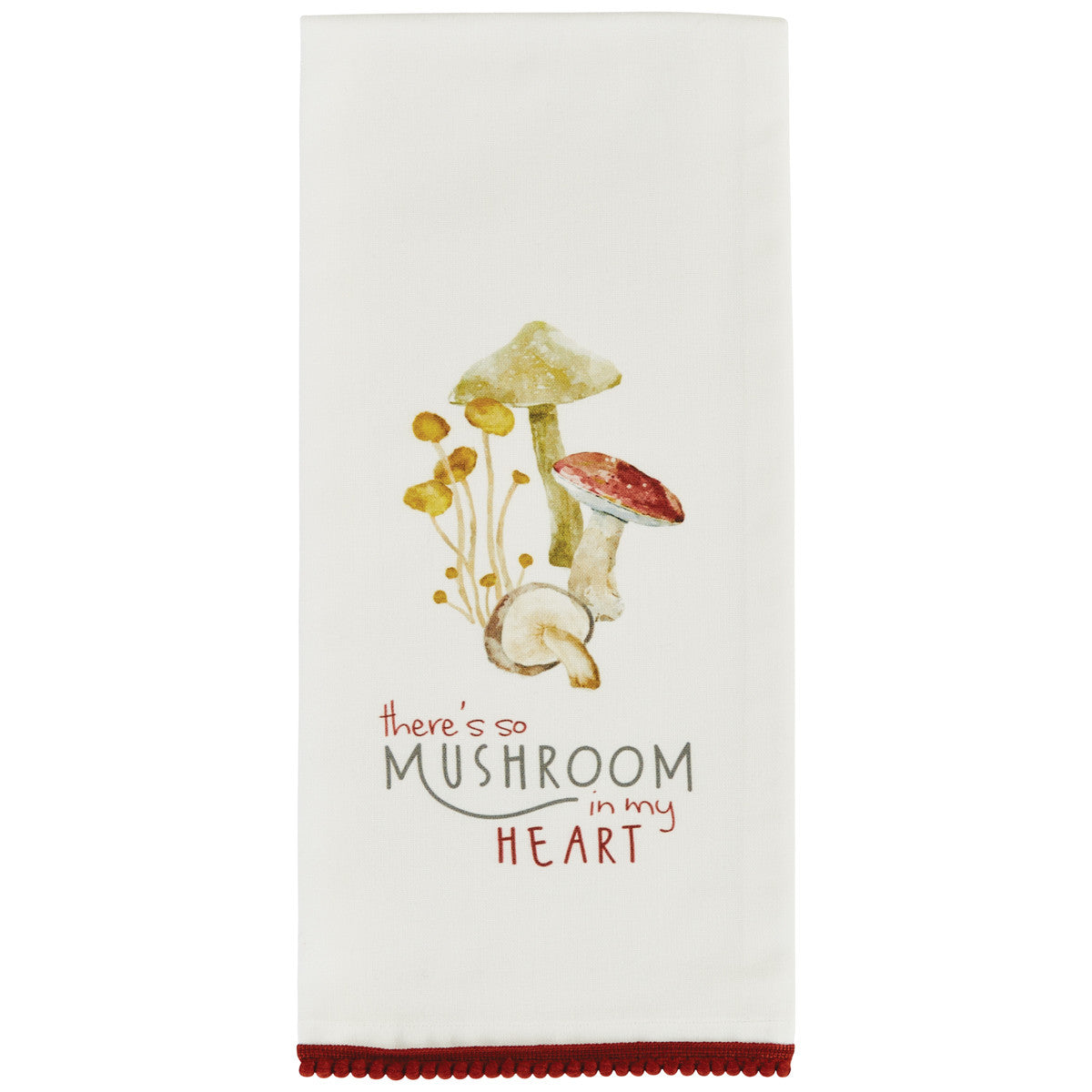 Dishtowel There's so Mushroom