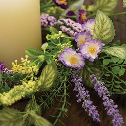 Amethyst Garden Candle Ring