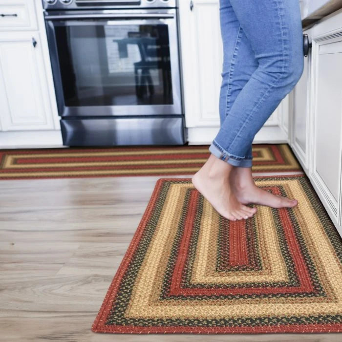 27" x 45" Highland Rectangle Braided Rug