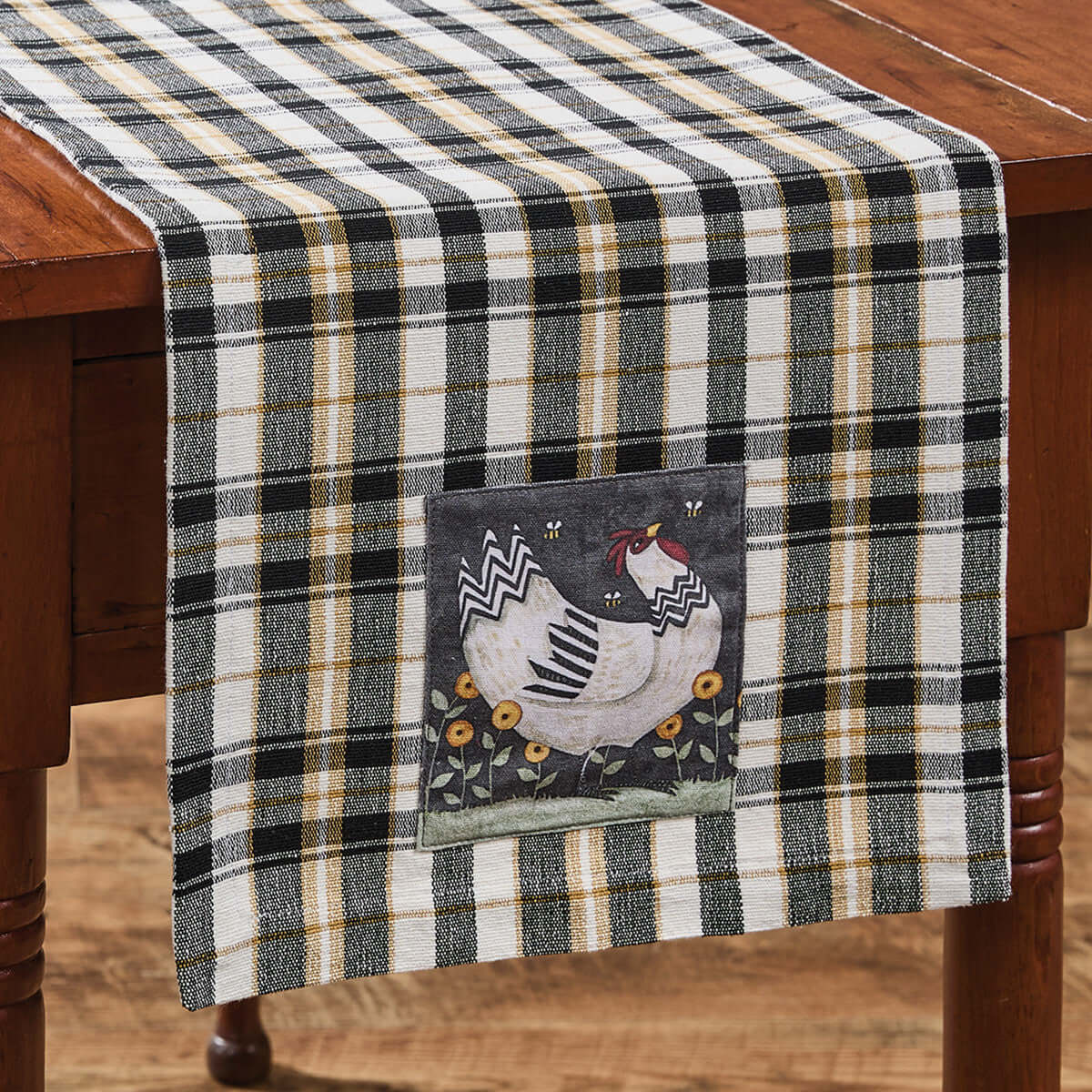 My Little White Hen 36 inches Table Runner