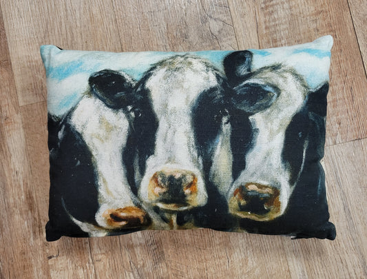 Three Cows Pillow