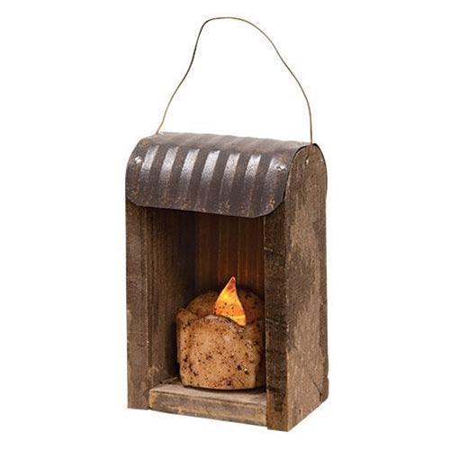 Tin Roof Tealight Hut