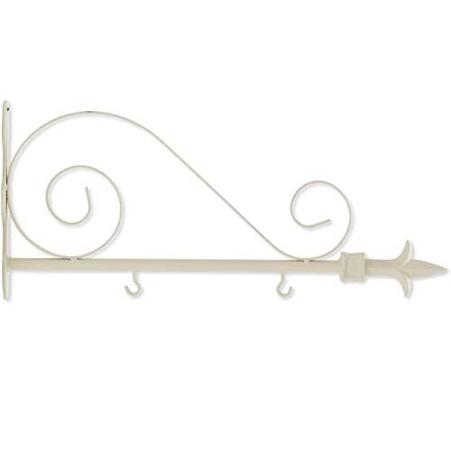 17.5" White Metal Arrow Holder