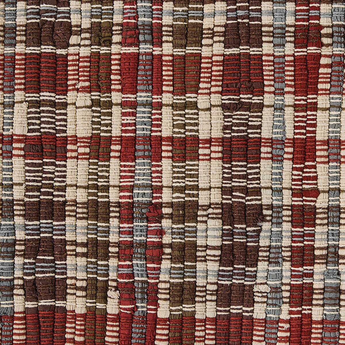 Weathered Barnborad Chindi Table Runner 13 inch x 36 inch