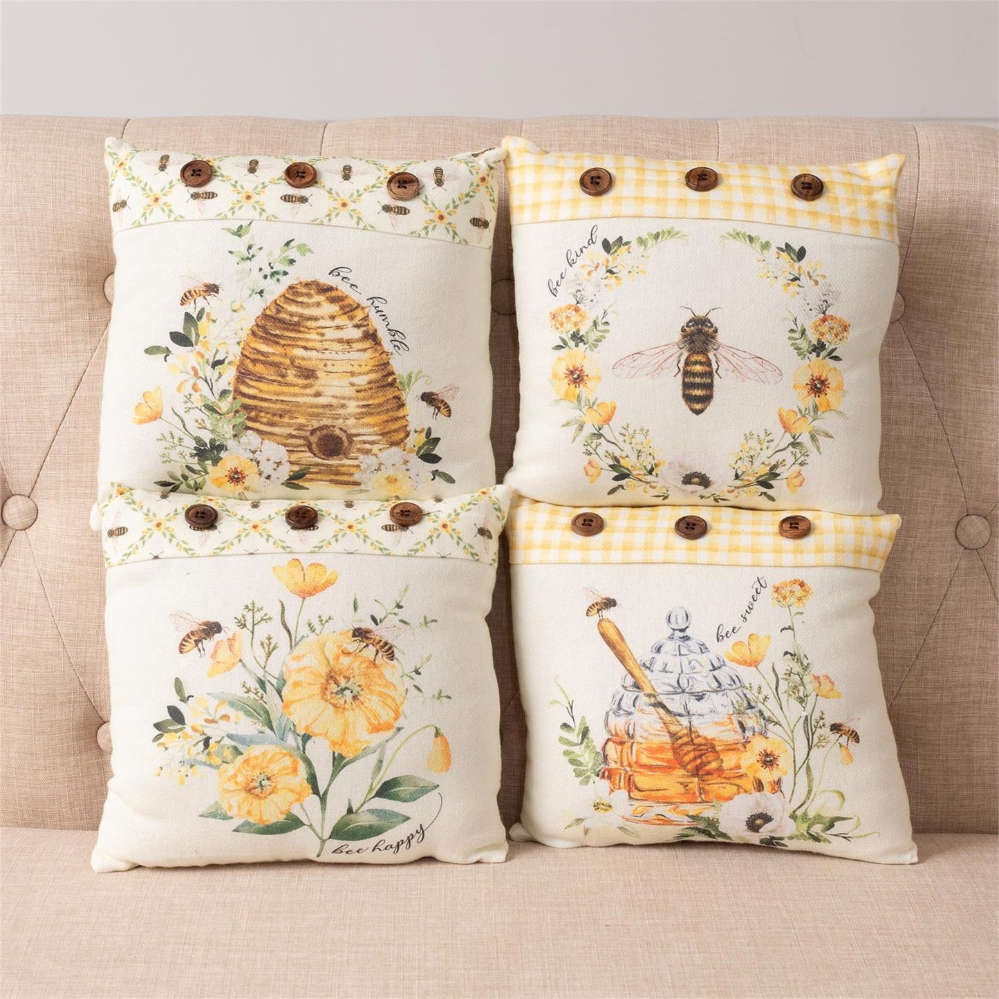 Bee Humble Mini Pillow