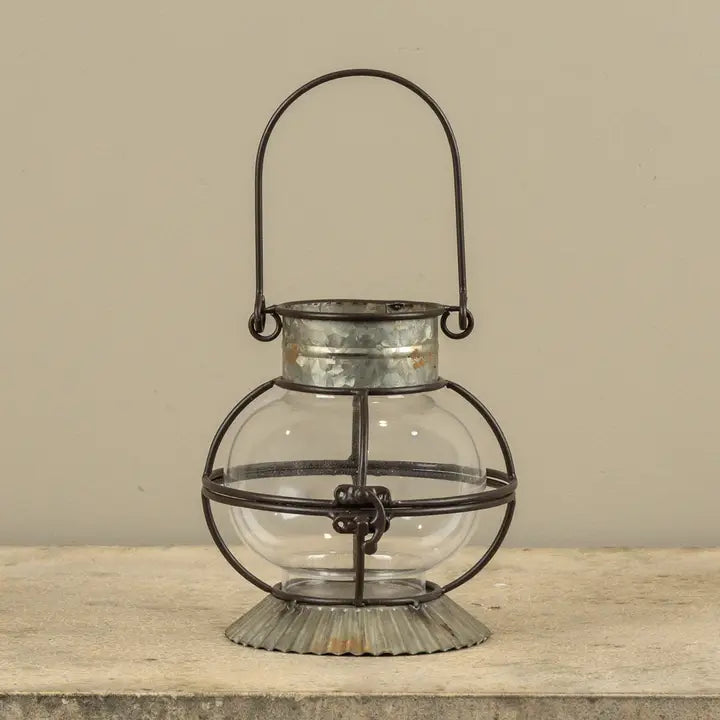 Aged Clayton Lantern