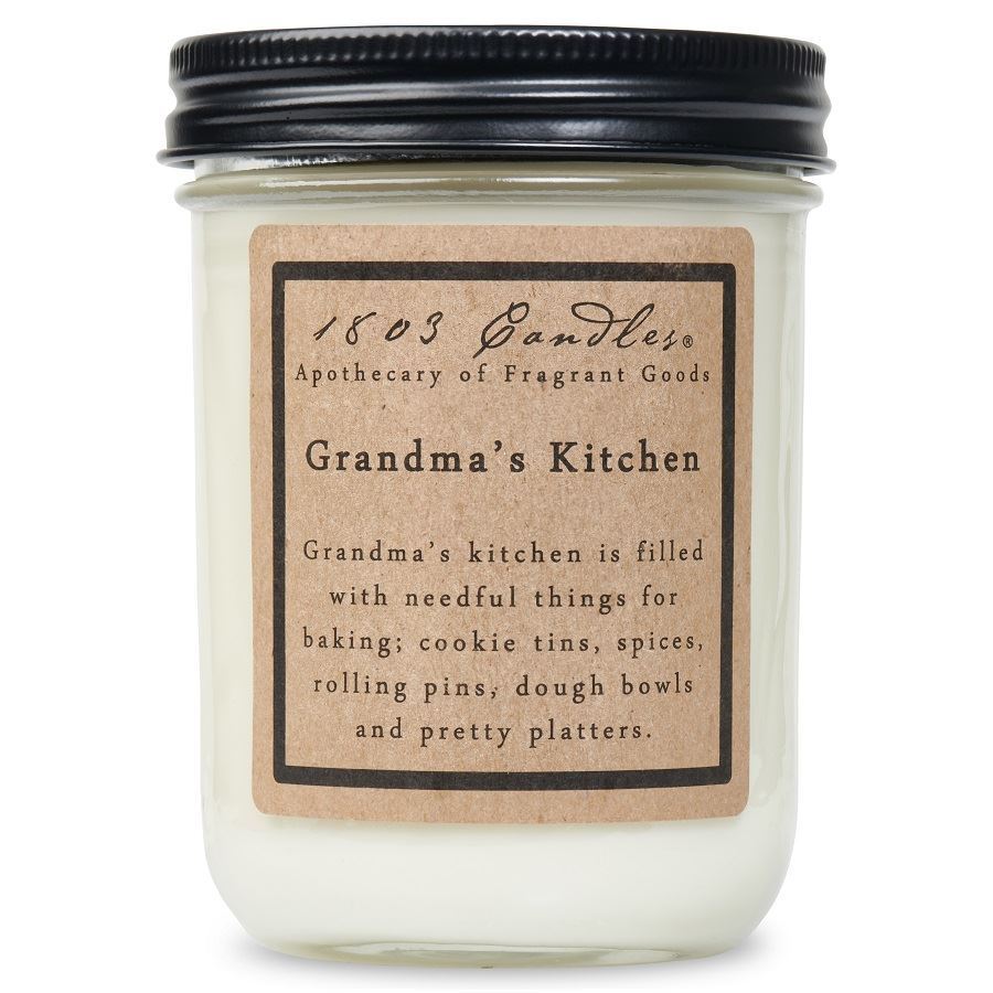 1803 Candles, Grandma's Kitchen Soy Jar Candle