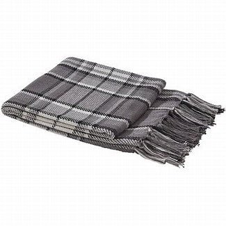 Gray Area Woven Throw Blanket
