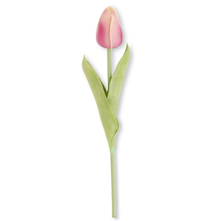 Real Touch Tulip Stem - Assorted Colors