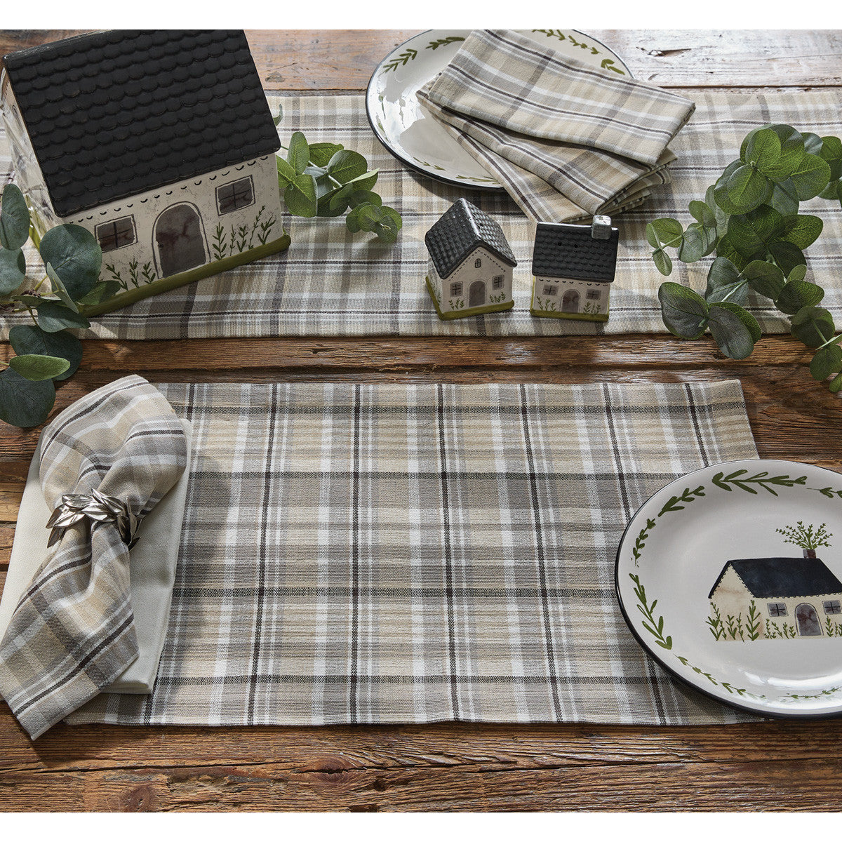 Murray Plaid Cotton Placemat