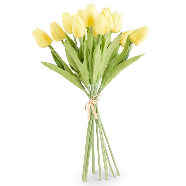 Real Touch Tulip Stem - Assorted Colors