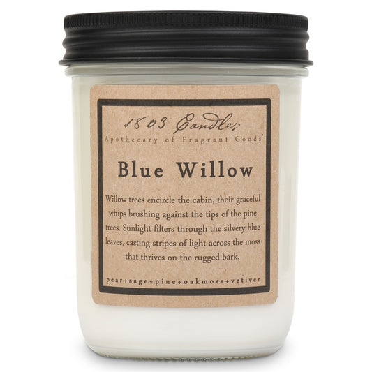 1803 Blue Willow Soy Candle