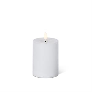 White ON/OFF Touch LED Pillar Candles w/Timers