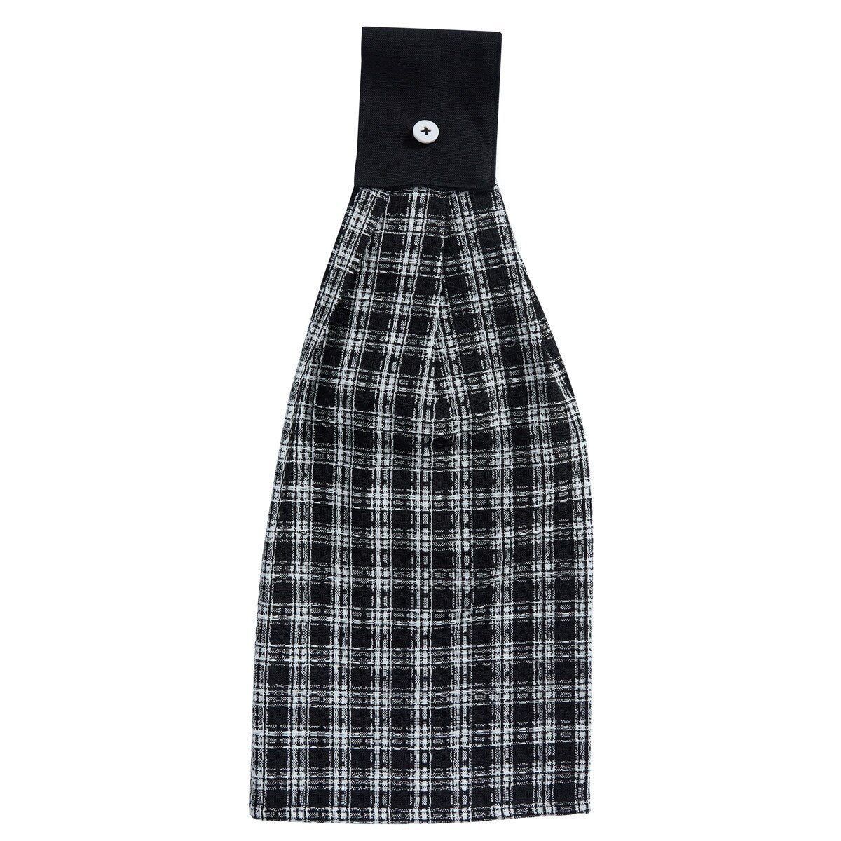 Stafford Hand Towel - Black And Cream