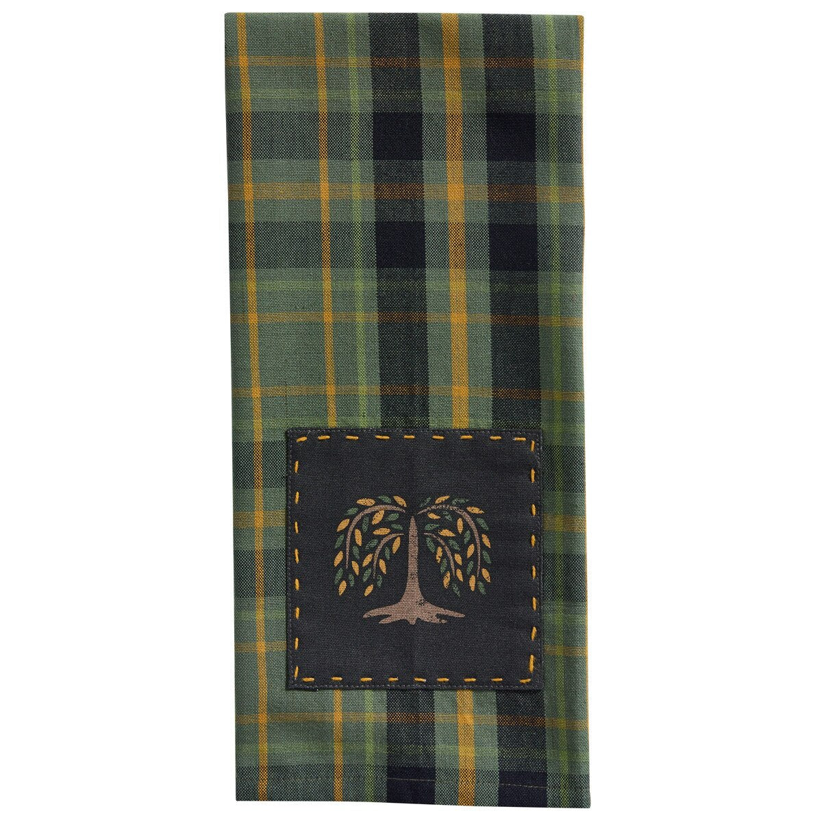 Willow Lane Plaid Decorative Dishtowel