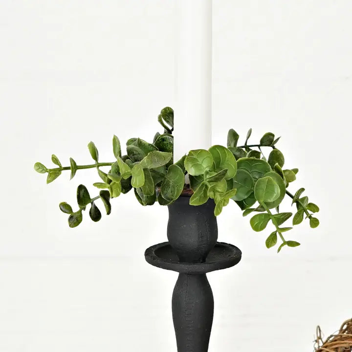 1.5in Ring-Soft Touch Evergreen Eucalyptus