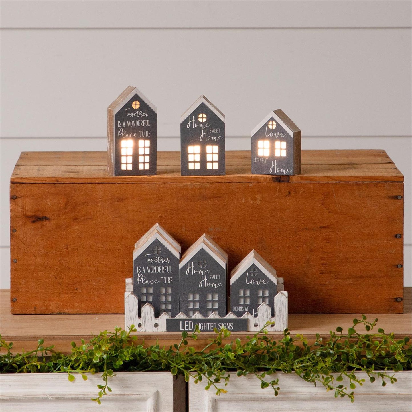 Little Gray LED House