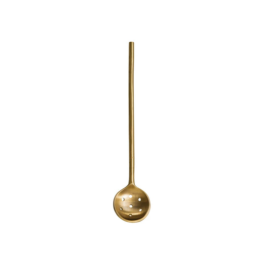 8" Brass Olive Spoon