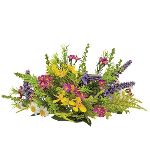 Meadow Flowers Half Sphere, 6"