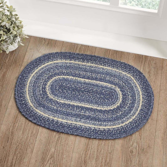 20" x 30" Great Falls Jute Braided Oval Rug