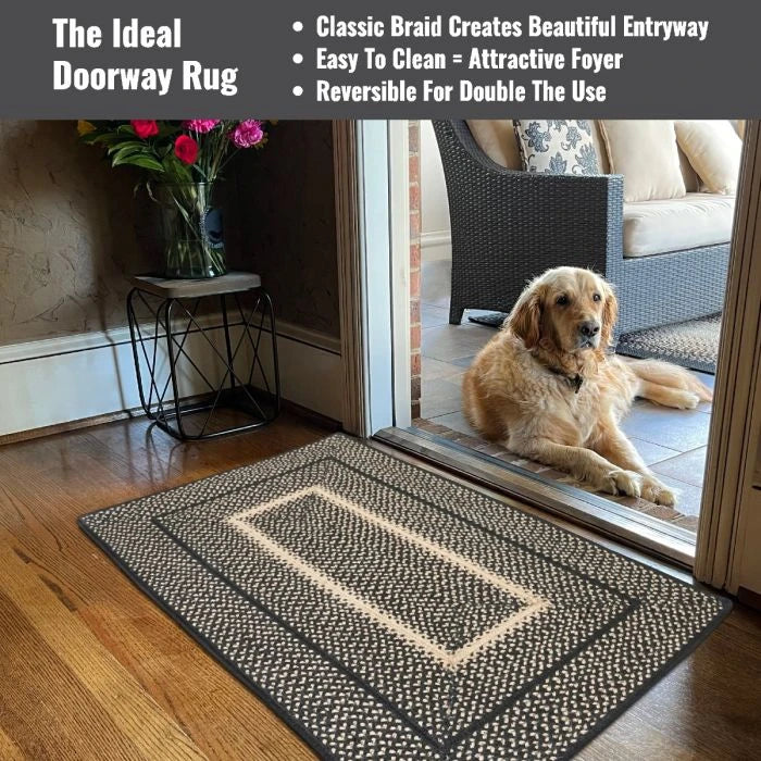 27" x 45" Manchester Rectangle Braided Rug
