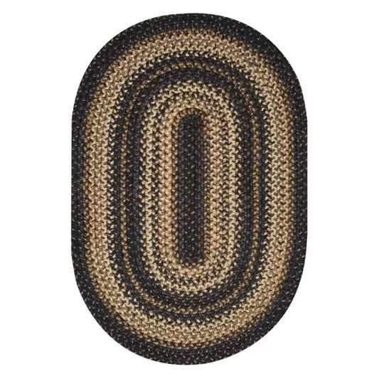 27" x 45" Oval Kilimanjaro Braided Rug