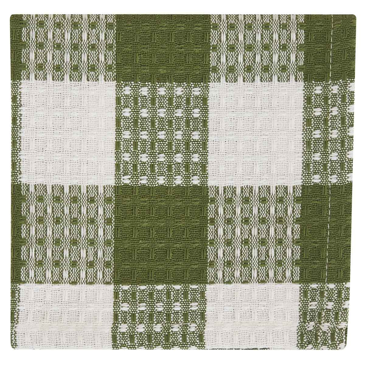 Wicklow Sage Check Dishcloth