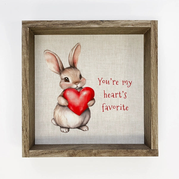 You're My Heart Framed Print