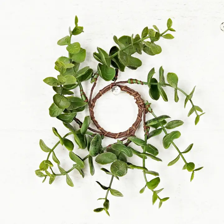1.5in Ring-Soft Touch Evergreen Eucalyptus