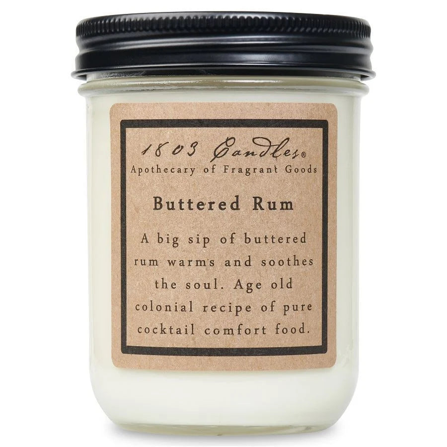 1803 Candle Buttered Rum