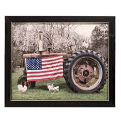 Country Pride Tractor Framed Print 8 inch x 10 inch