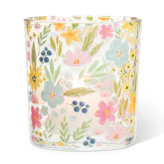 Pastel Florals Votive Holder