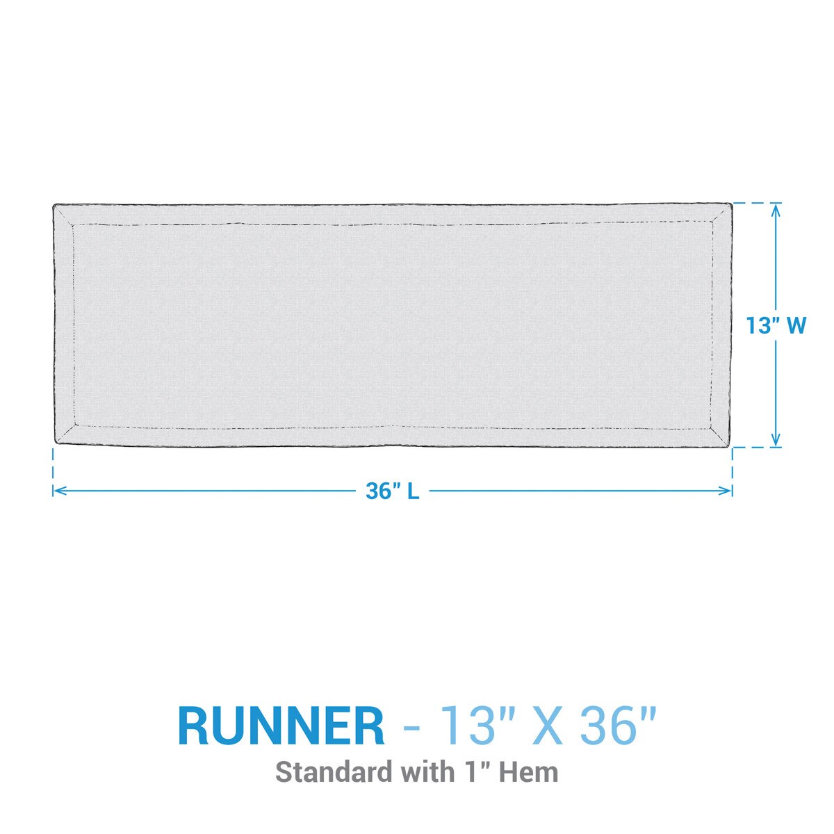 Darby Table Runner 13 inch x 36 inch