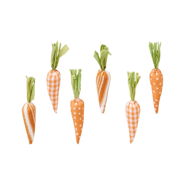 Orange Easter Mini Carrots, Set of 6