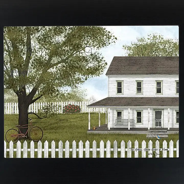 The Green Green Grass By Artist Billy Jacobs