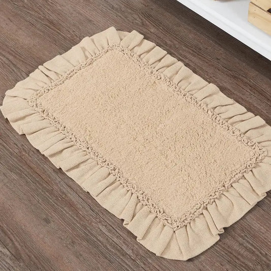 Burlap Vintage Bathmat 20x30