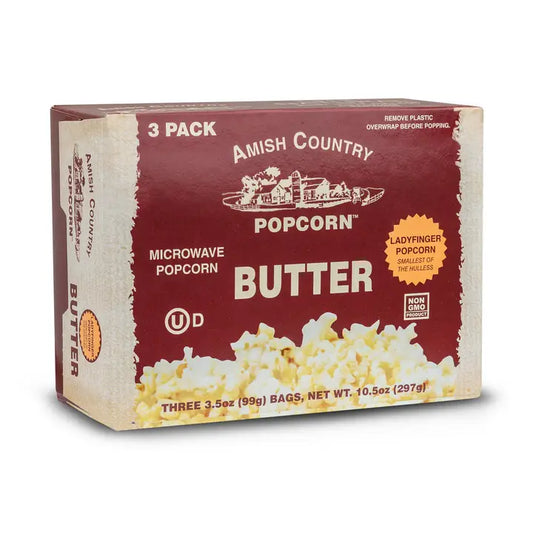 Microwave Butter Ladyfinger Popcorn