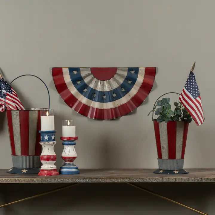 24.5" Metal Americana Bunting