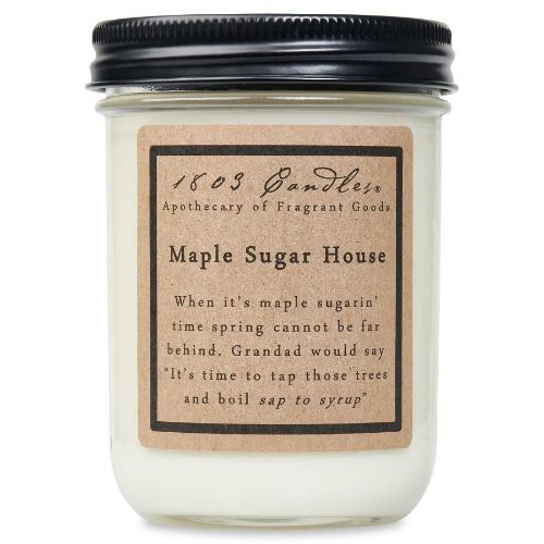 1803 Candle Jar, Maple Sugar House