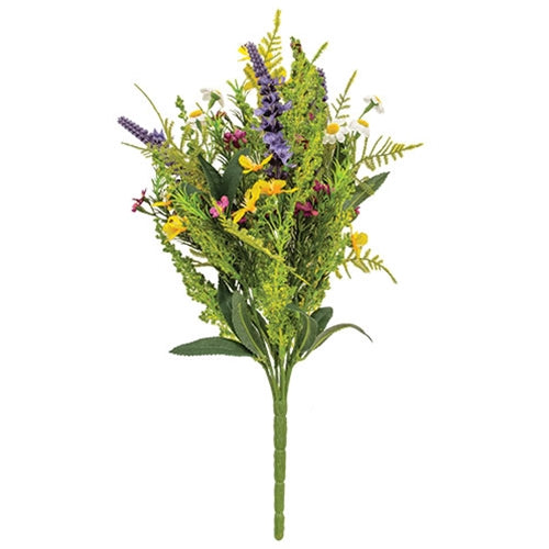 Meadow Wildflowers 14 inch Stem