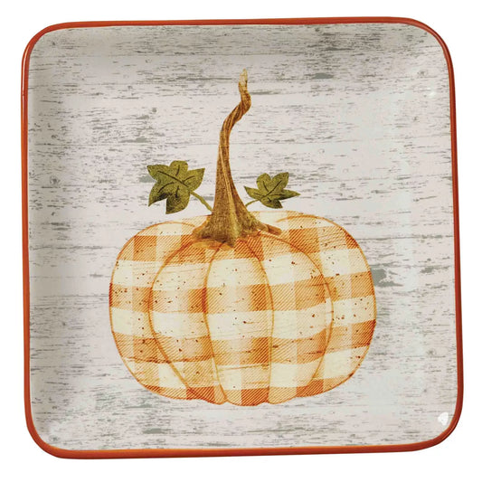 Ceramic Salad Plate, Punkin Patch